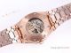 Royal Oak Audemars Piguet Skeleton Rose Gold Watch Baguette Diamond bezel (7)_th.jpg